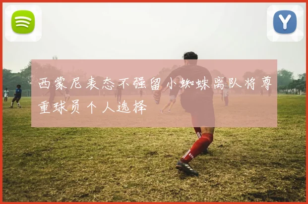 西蒙尼表态不强留小蜘蛛离队将尊重球员个人选择